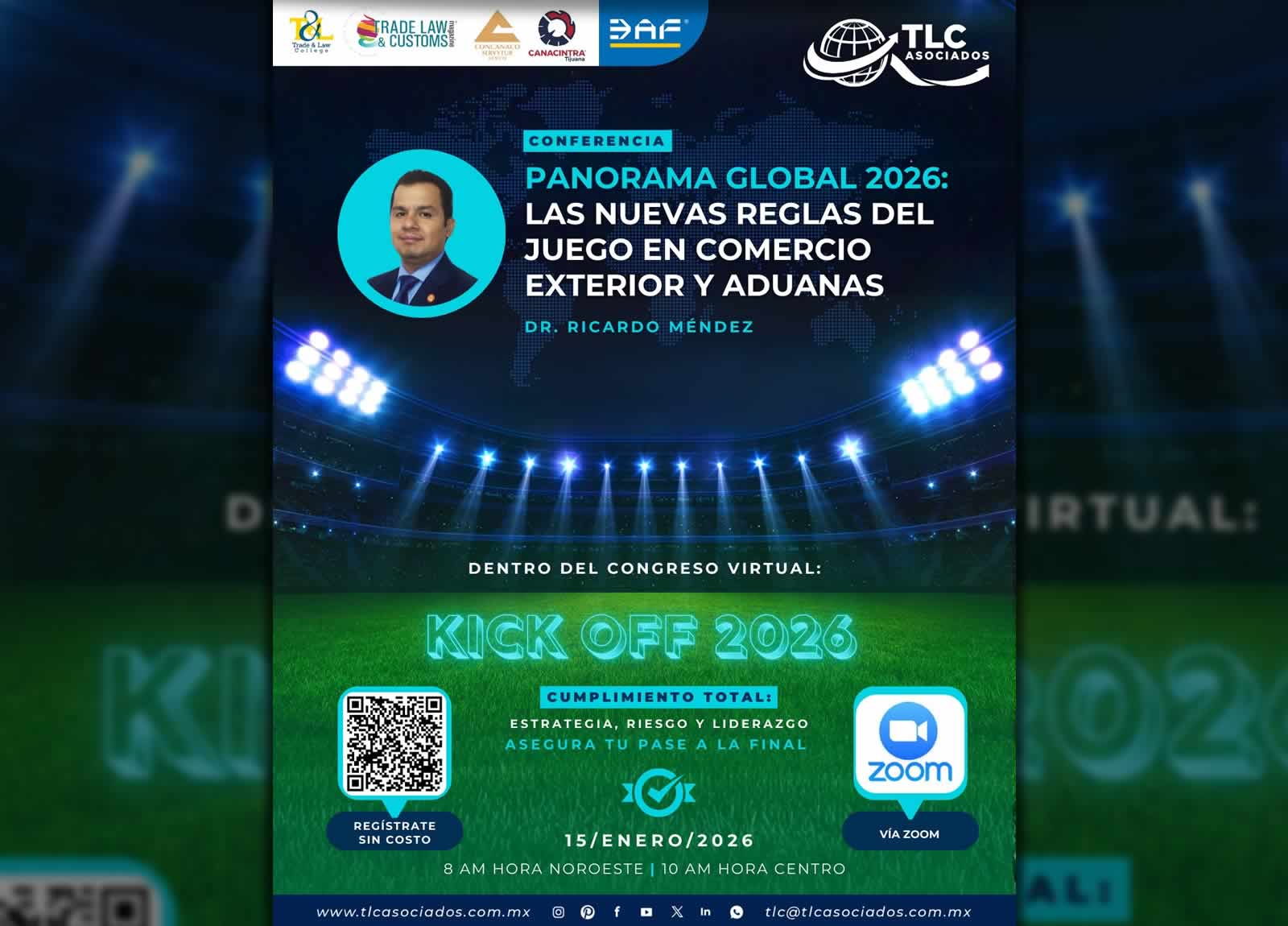 Kick Off 2026 con la conferencia de Ricardo Méndez